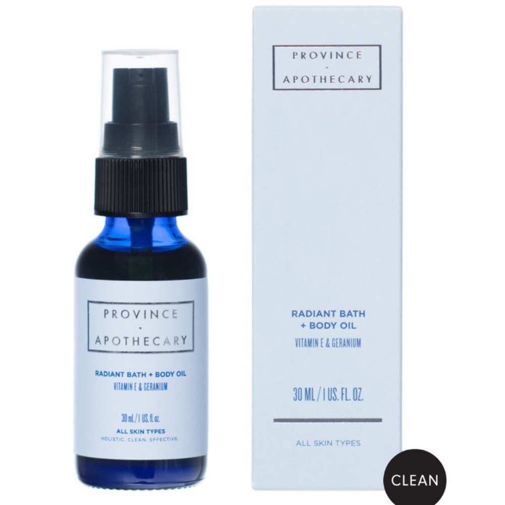 Province Apothecary Radiant Bath Body Oil